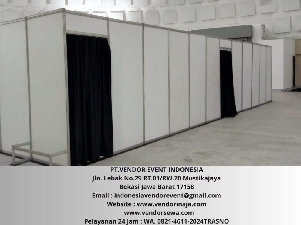 Vendor Sewa Sekat Ruang Type Partisi Putih Area Jakarta