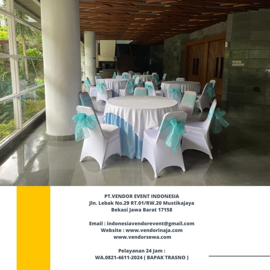 Sewa Meja Bundar Set Kursi Futura Area Jakarta