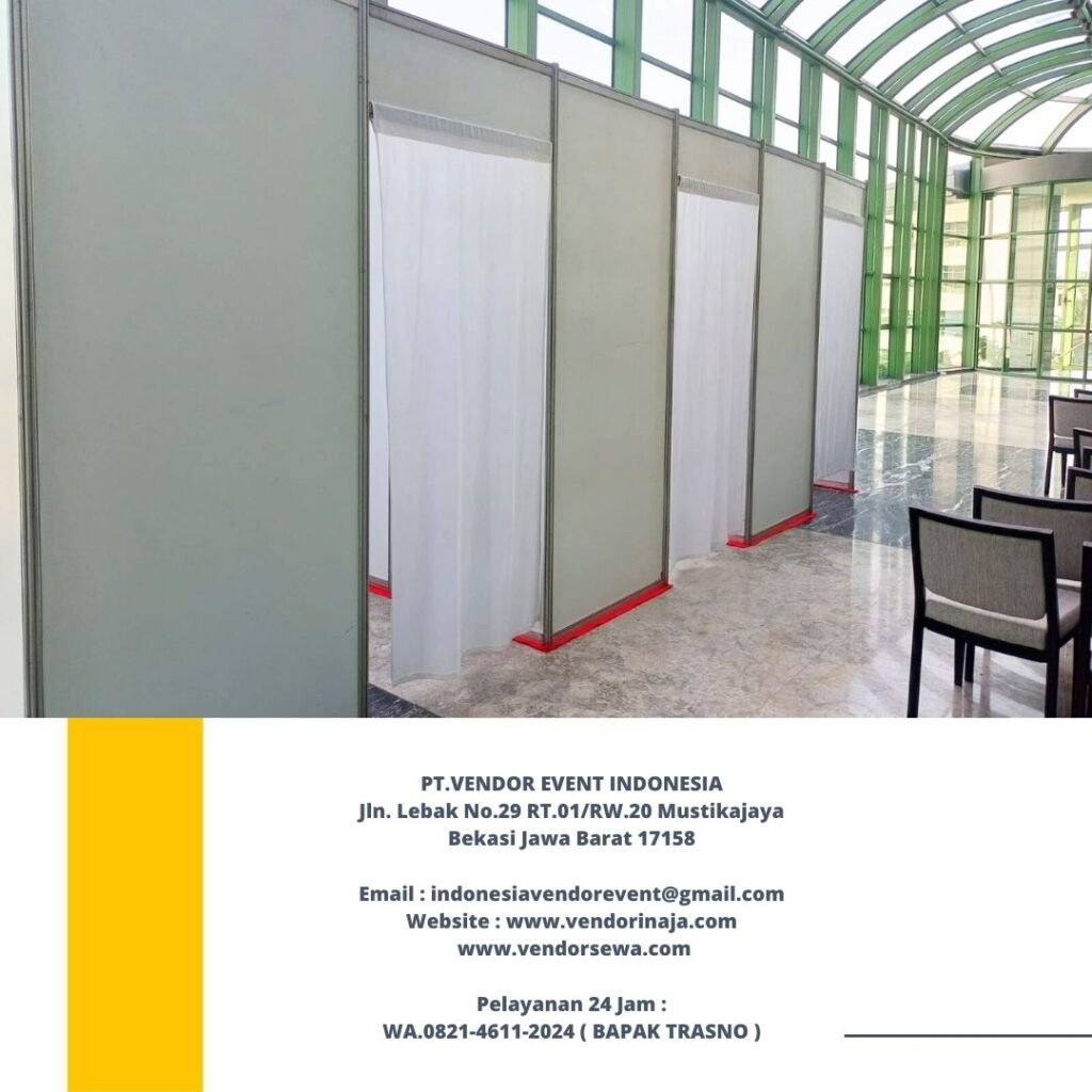 Sewa Ruang Partisi Putih Type R8 Area Jakarta