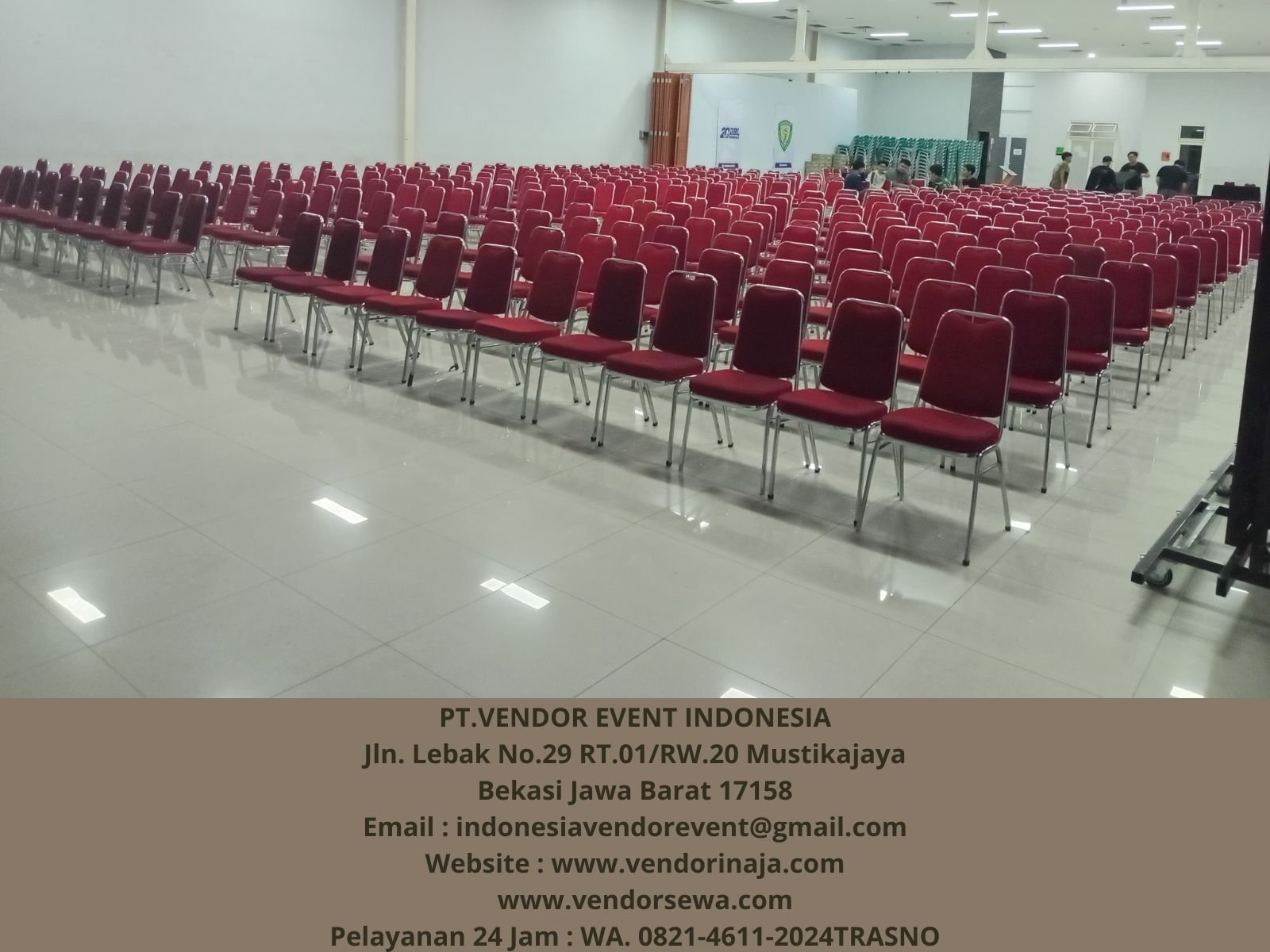 Sewa Kursi Futura Polos Event Ice BSD Tangerang