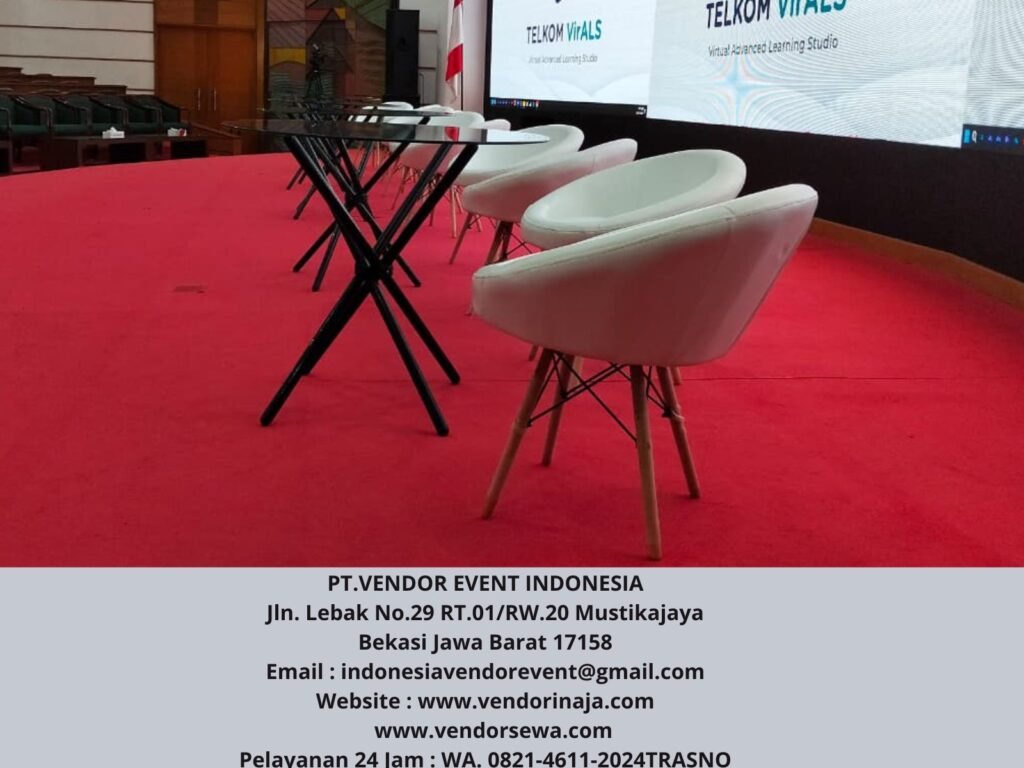 Sewa Meja Dealing Kaca Dan sofa Queen Area Bandung