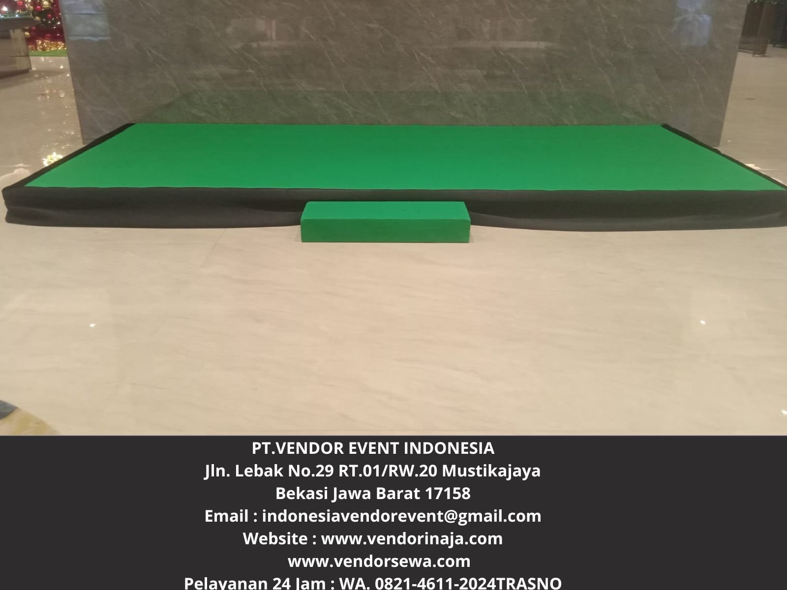 Gudang Sewa Panggung Siap Setting Ashtara Skyfront City Bandara