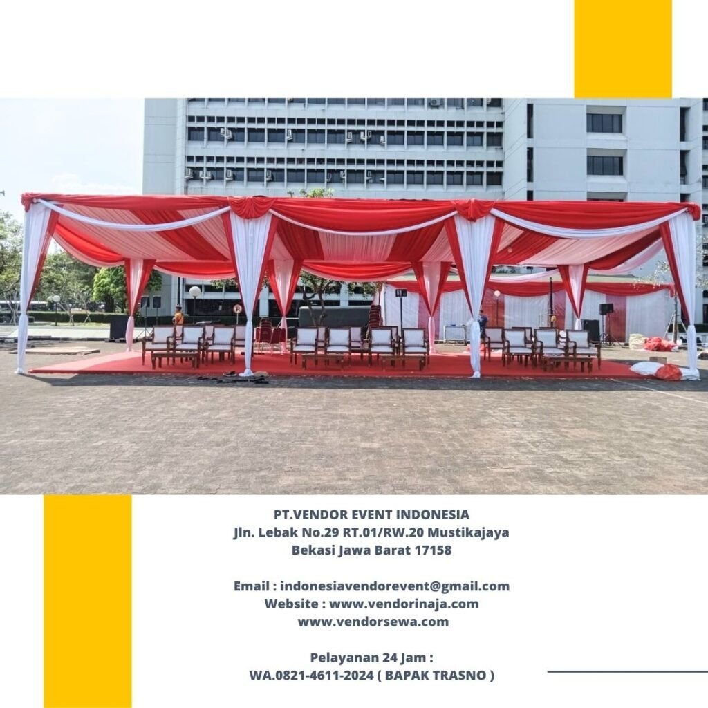 Pusat Sewa Tenda Roder,Tenda Konvensional,Bazar Area Depok