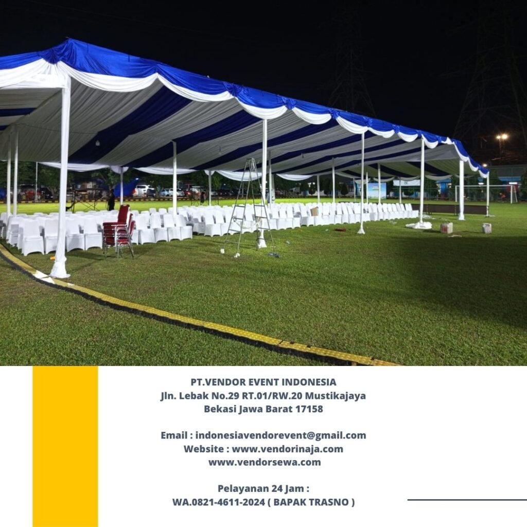 Pusat Sewa Tenda Roder,Tenda Konvensional,Bazar Area Depok