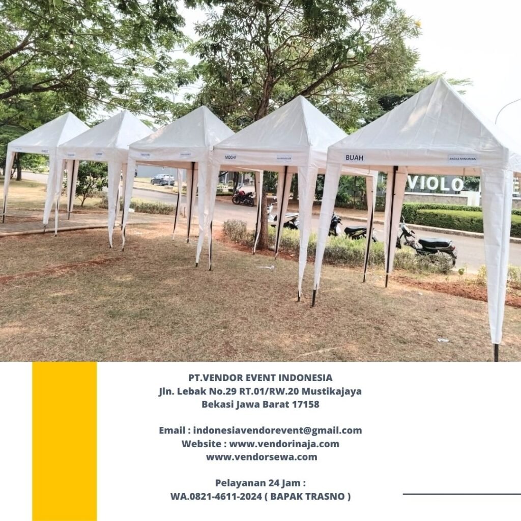 Rental Tenda Terdekat Grandwisata Tambun Bekasi