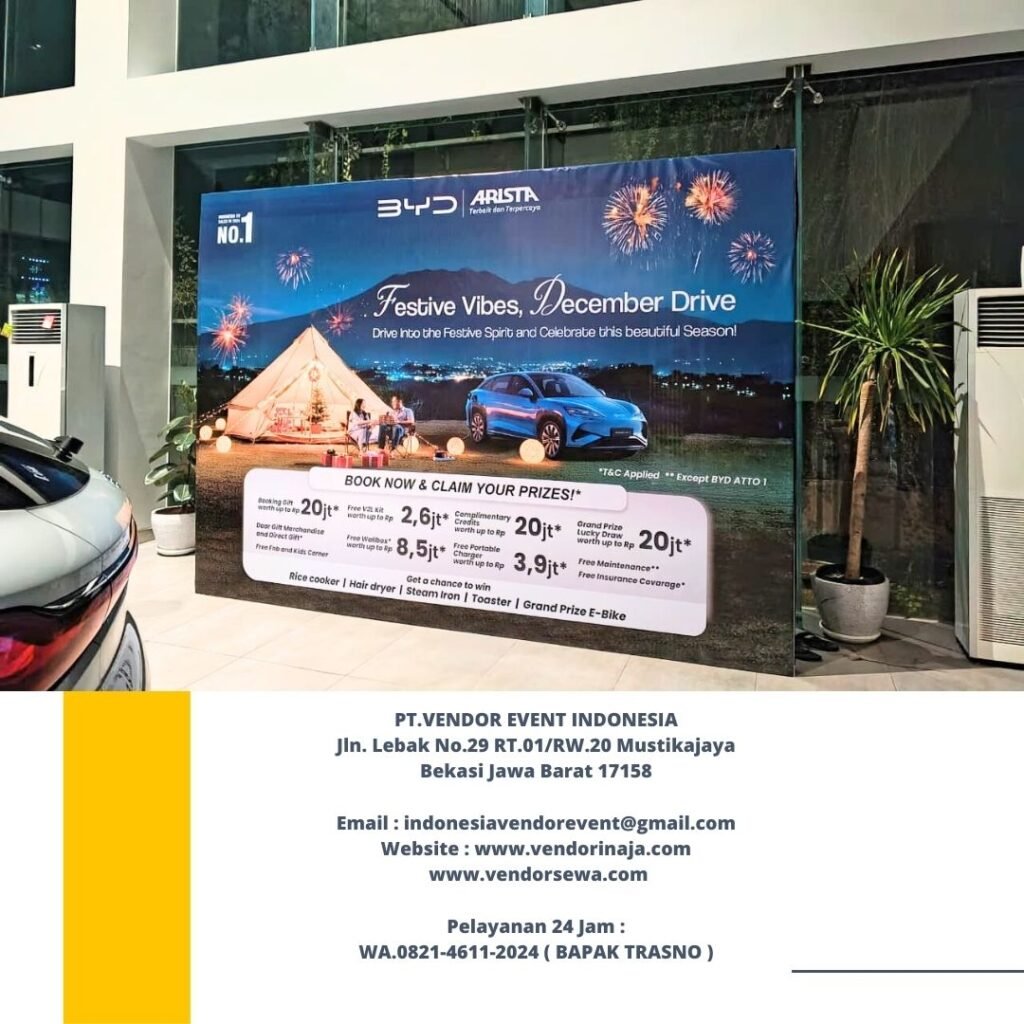 Sewa Backdrop Murah Area Jakarta Layanan 24 Jam