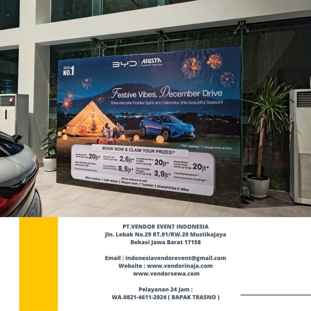 Sewa Backdrop Murah Area Jakarta Layanan 24 Jam