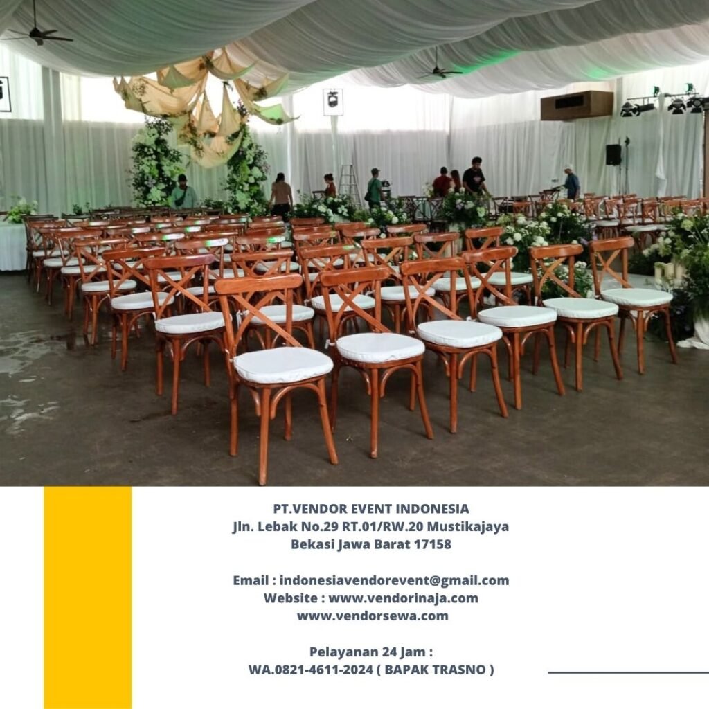 Sewa Kursi Cross Back Murah Area Jakarta Bekasi