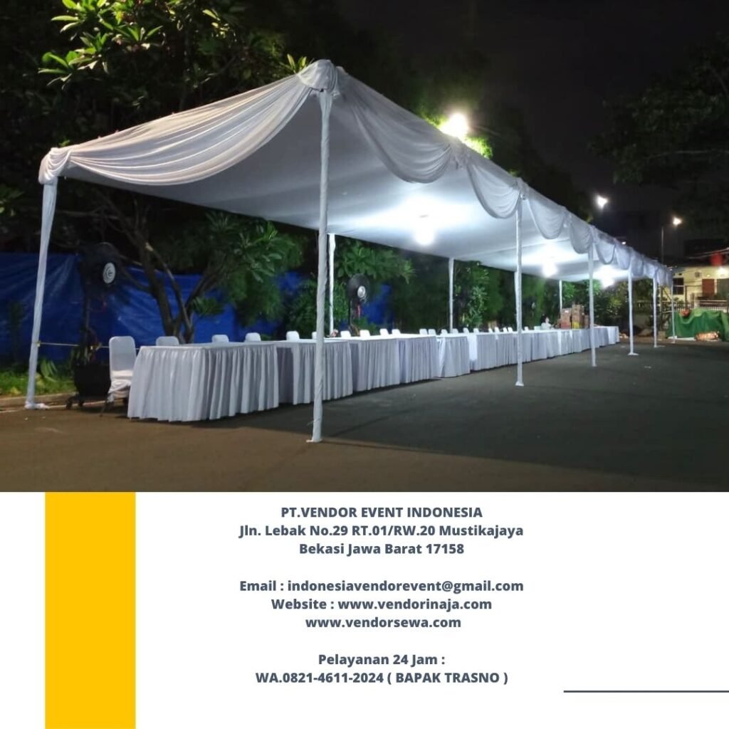 Sewa Tenda Plafon Putih,Flooring,Kursi Cover Putih Jakarta