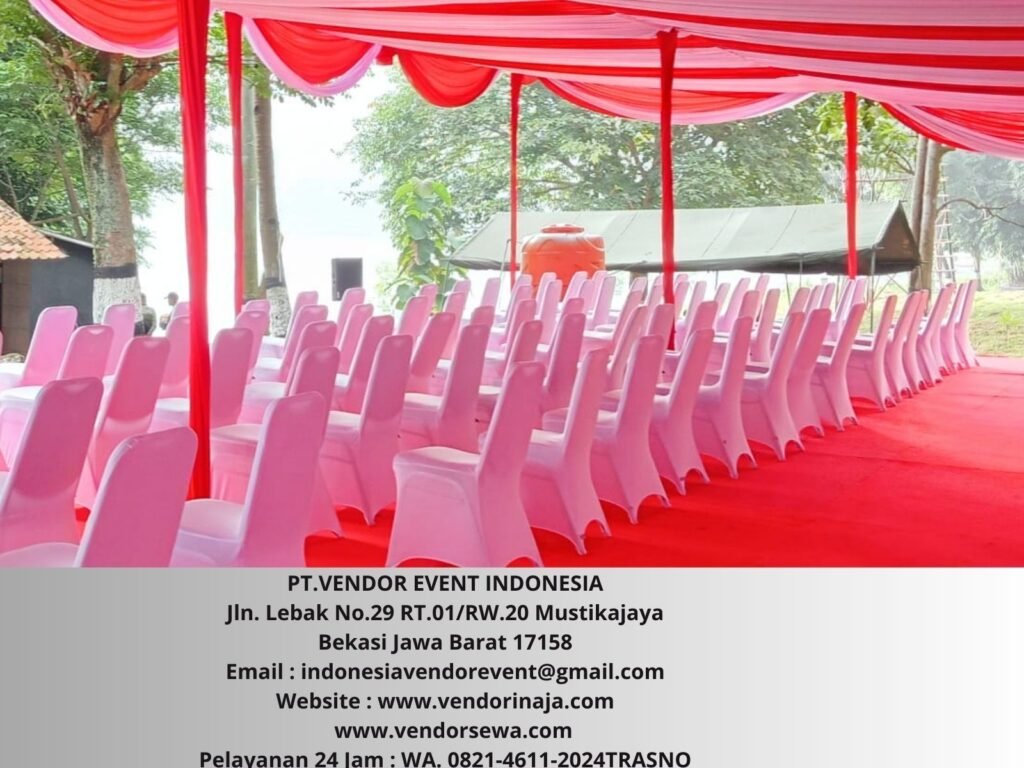 Rental Tenda Serut Merah Putih Event Kostrad Jatiluhur