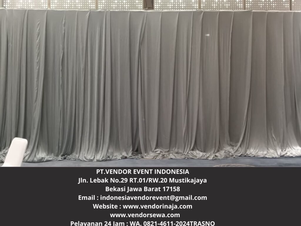 Rental Tirai Abu-Abu Harga Terbaik Daerah Jakarta