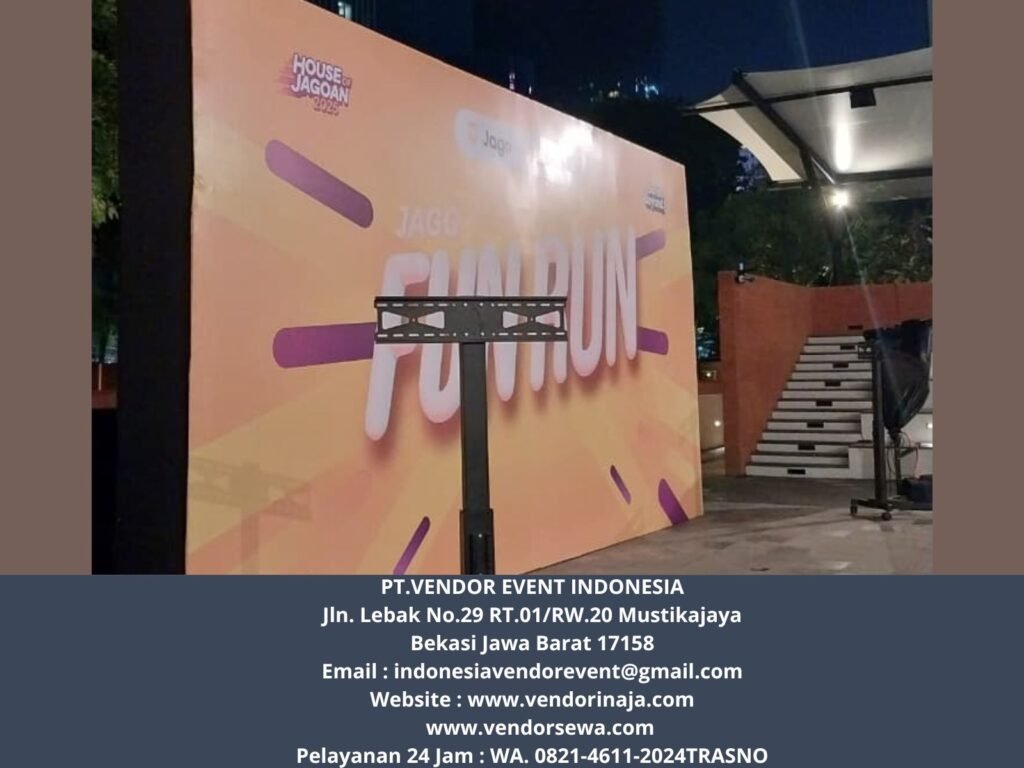 Sewa Partisi Hitam Sekat Ruang Dan Backdrop Area Bekasi