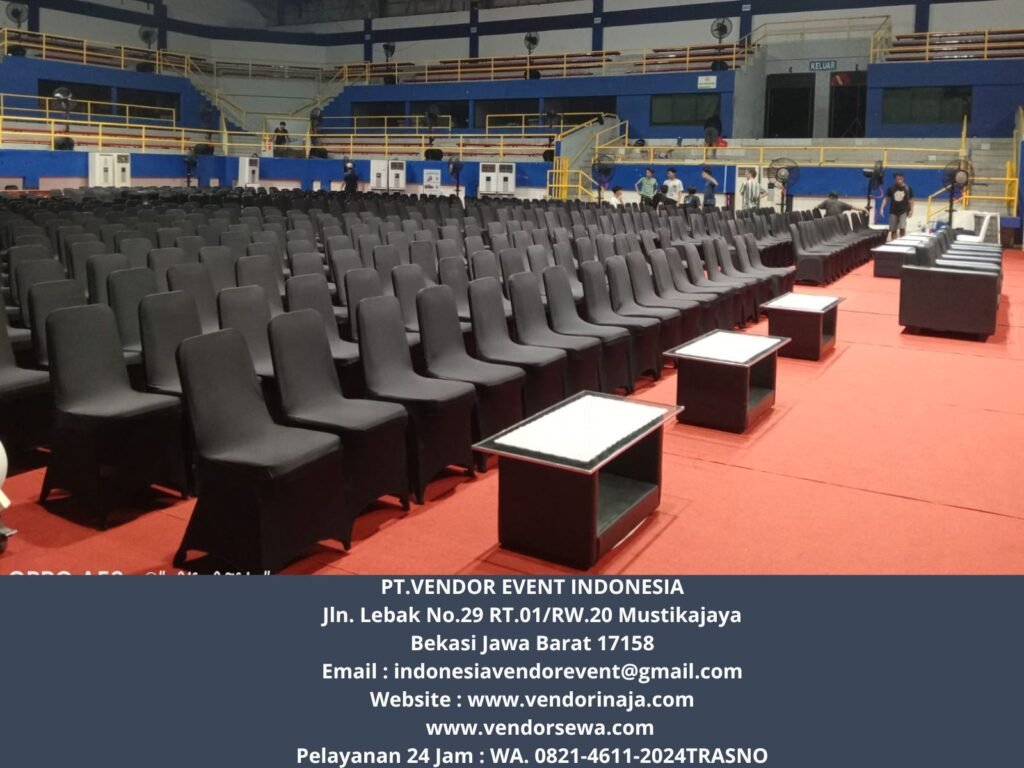 Rental Kursi Event Cover Hitam Jakarta