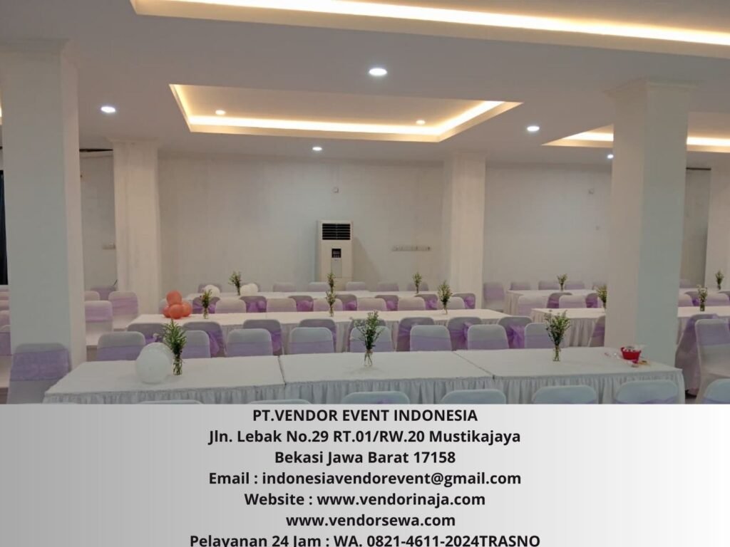 Sewa Meja 120x60cm,Bunga Meja,Kursi Susun Jakarta