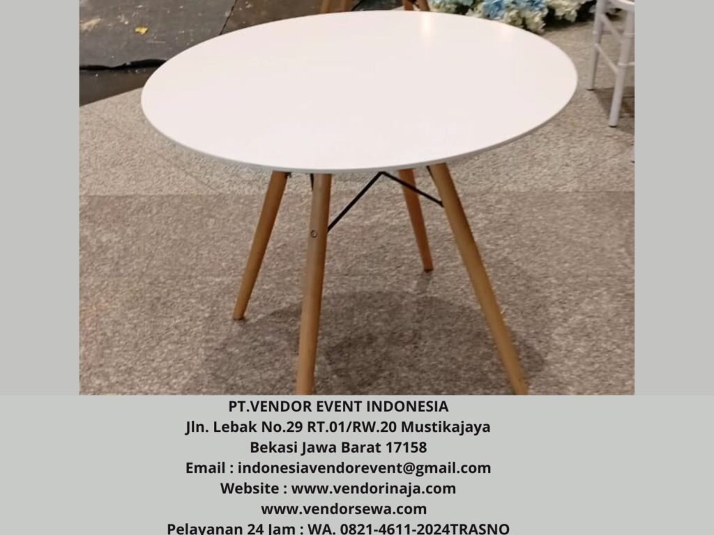 Rental Meja Dirmy Dan Kursi Ttiffany Putih Jakarta