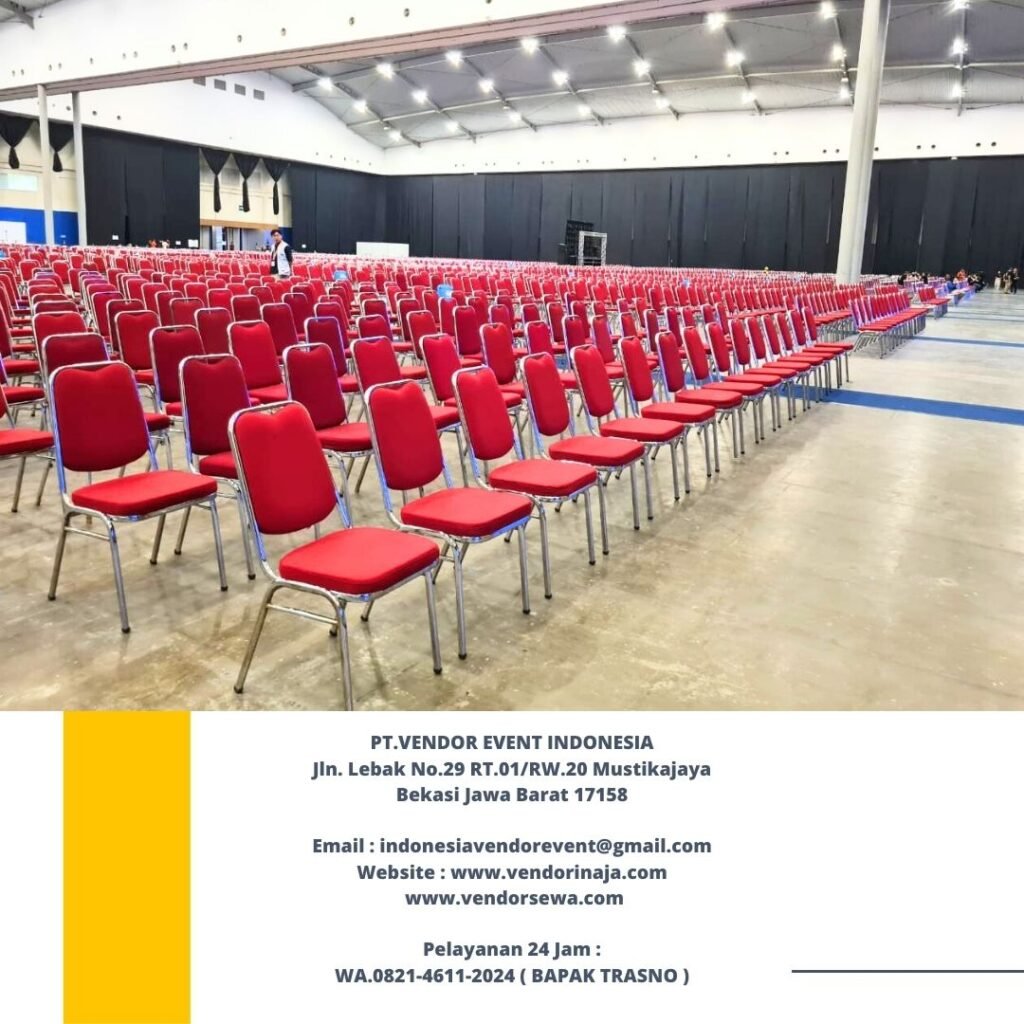 Rental Kursi Event Polos BSD Dijamin Kokoh