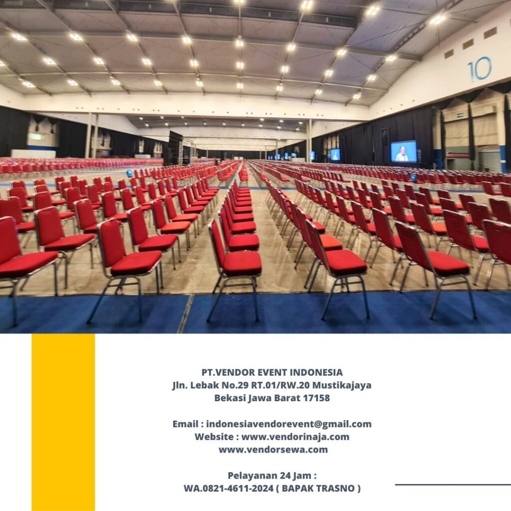 Rental Kursi Event Polos BSD Dijamin Kokoh