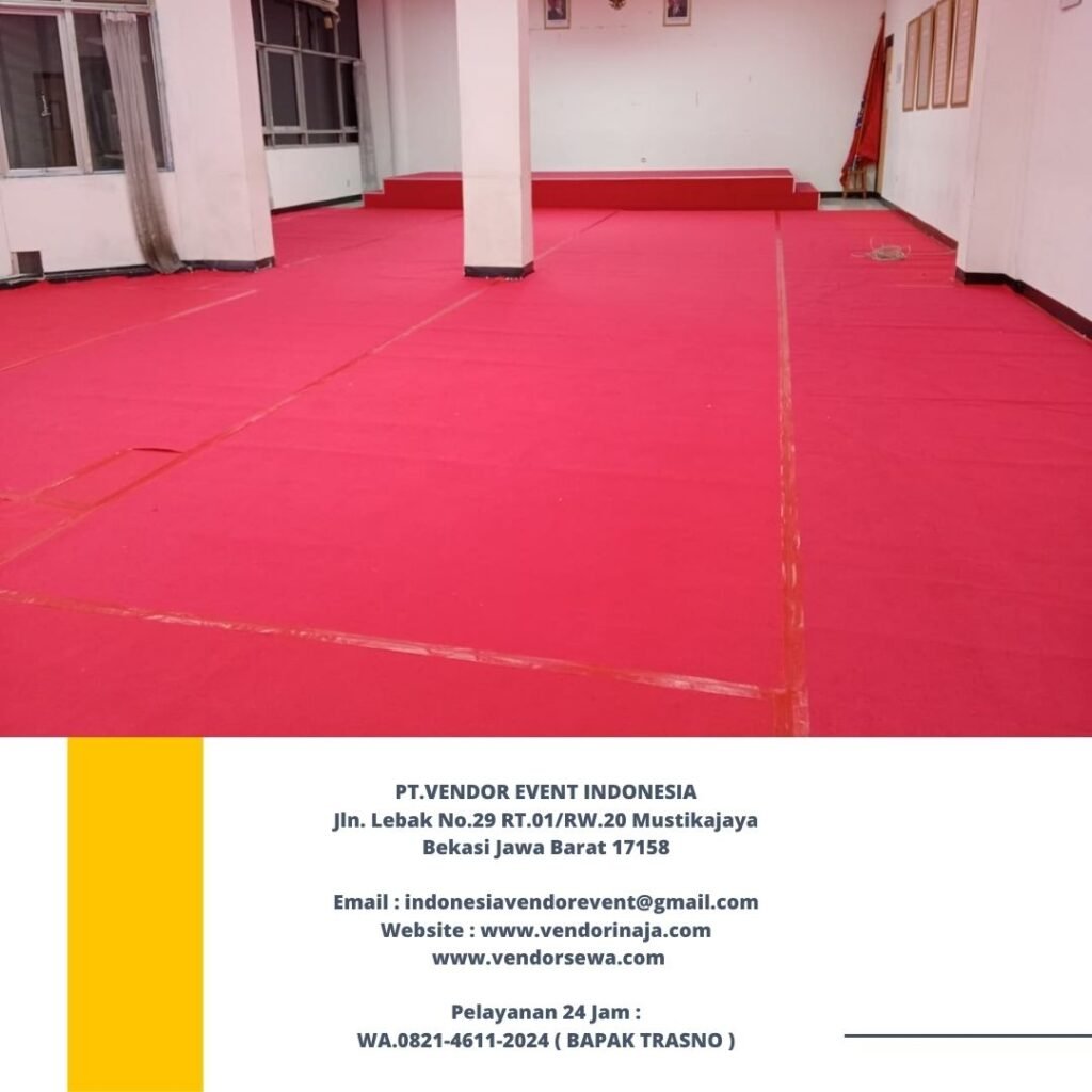 Sewa Karpet Jalan Merah Tangerang