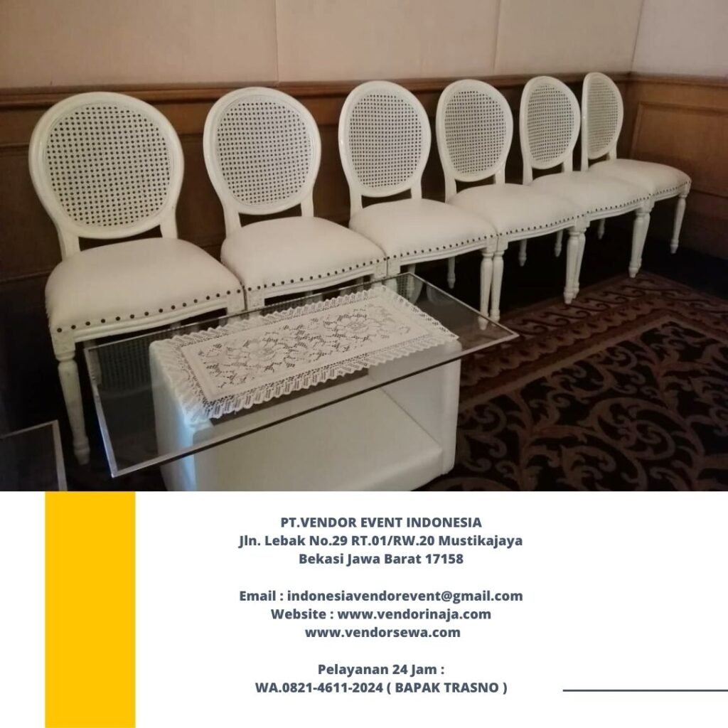 Sewa Kursi Royal Raffles Area Senayan Jakarta Pusat