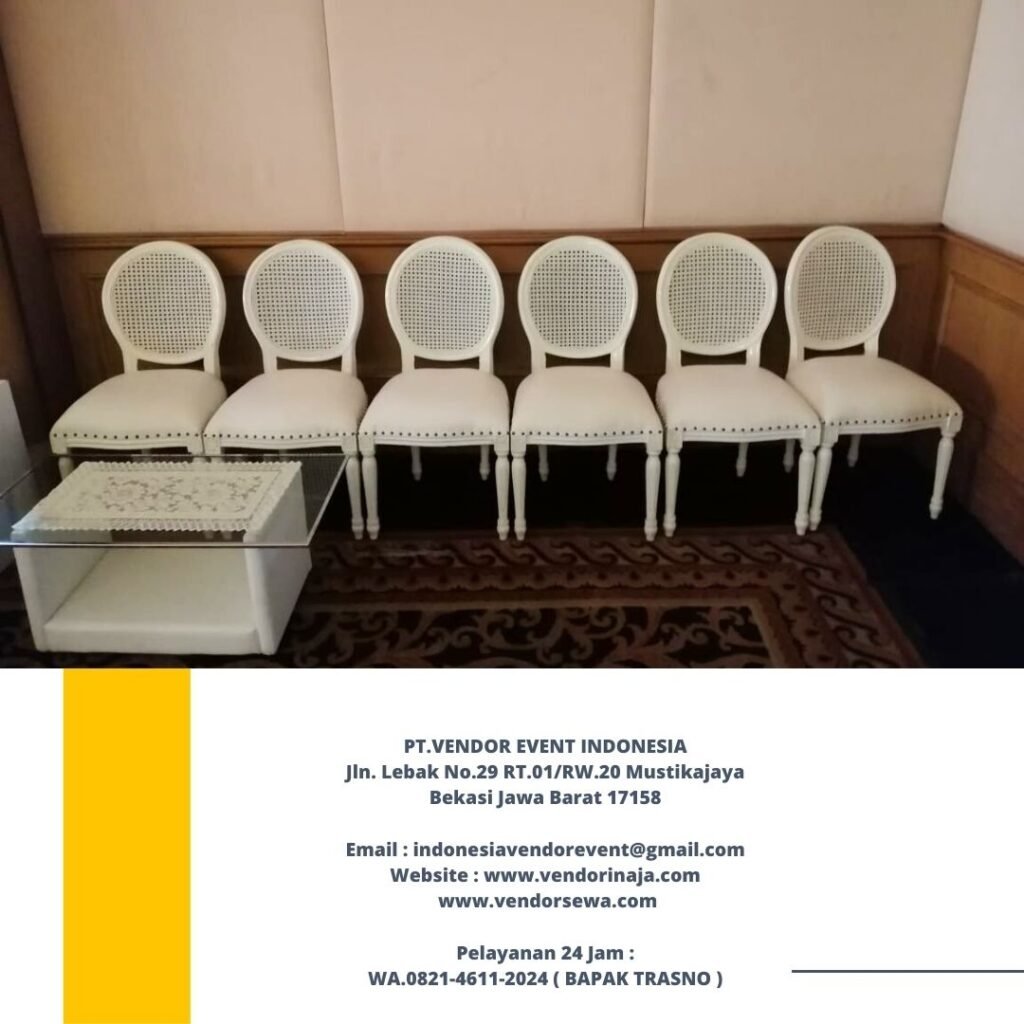 Sewa Kursi Royal Raffles Area Senayan Jakarta Pusat