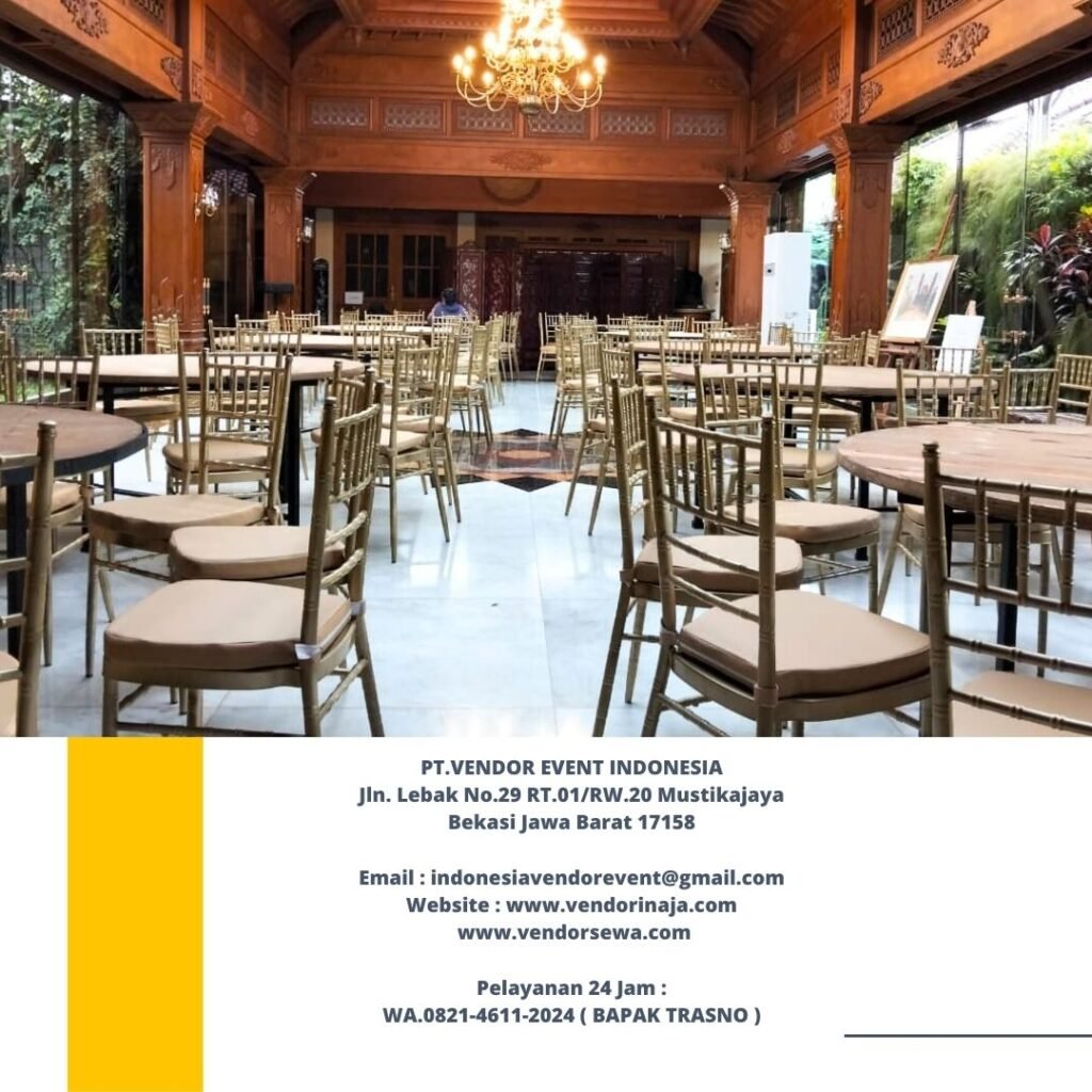 Sewa Kursi Tiffany Gold Area Jakarta Free Ongkir Harga Murah