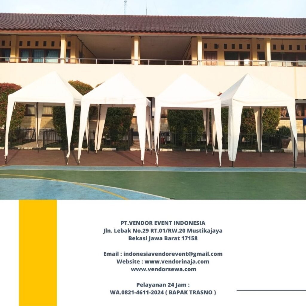 Sewa Tenda Bazar Ramadhan Ukuran 2x2m Dan 3x3m Bekasi