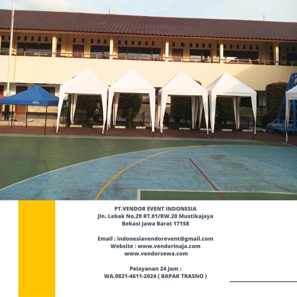 Sewa Tenda Bazar Ramadhan Ukuran 2x2m Dan 3x3m Bekasi
