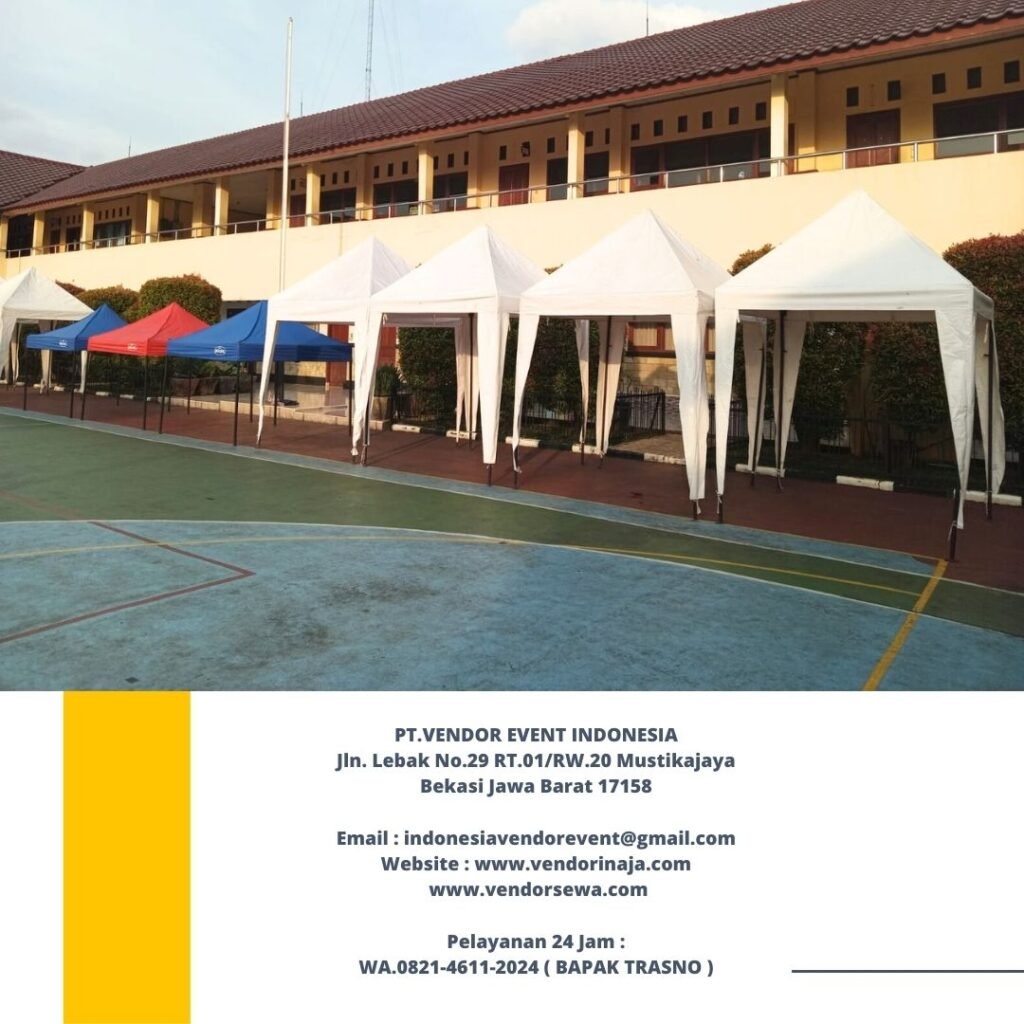 Sewa Tenda Bazar Ramadhan Ukuran 2x2m Dan 3x3m Bekasi