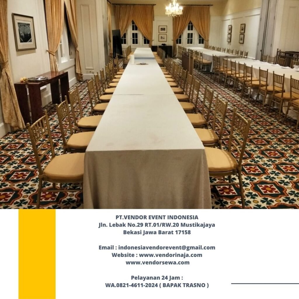 Sewa Tenda Meja Kursi Jakarta Free Ongkir