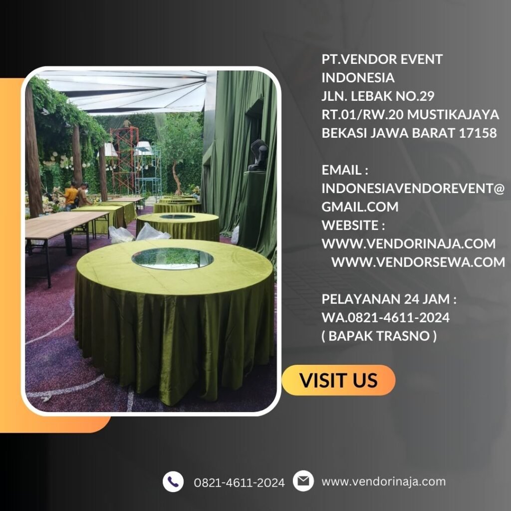 Jasa Dekorasi Ruangan,Tenda,Meja Kursi Jakarta