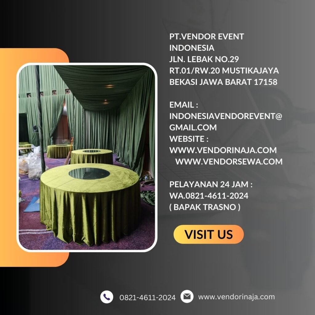 Jasa Dekorasi Ruangan,Tenda,Meja Kursi Jakarta