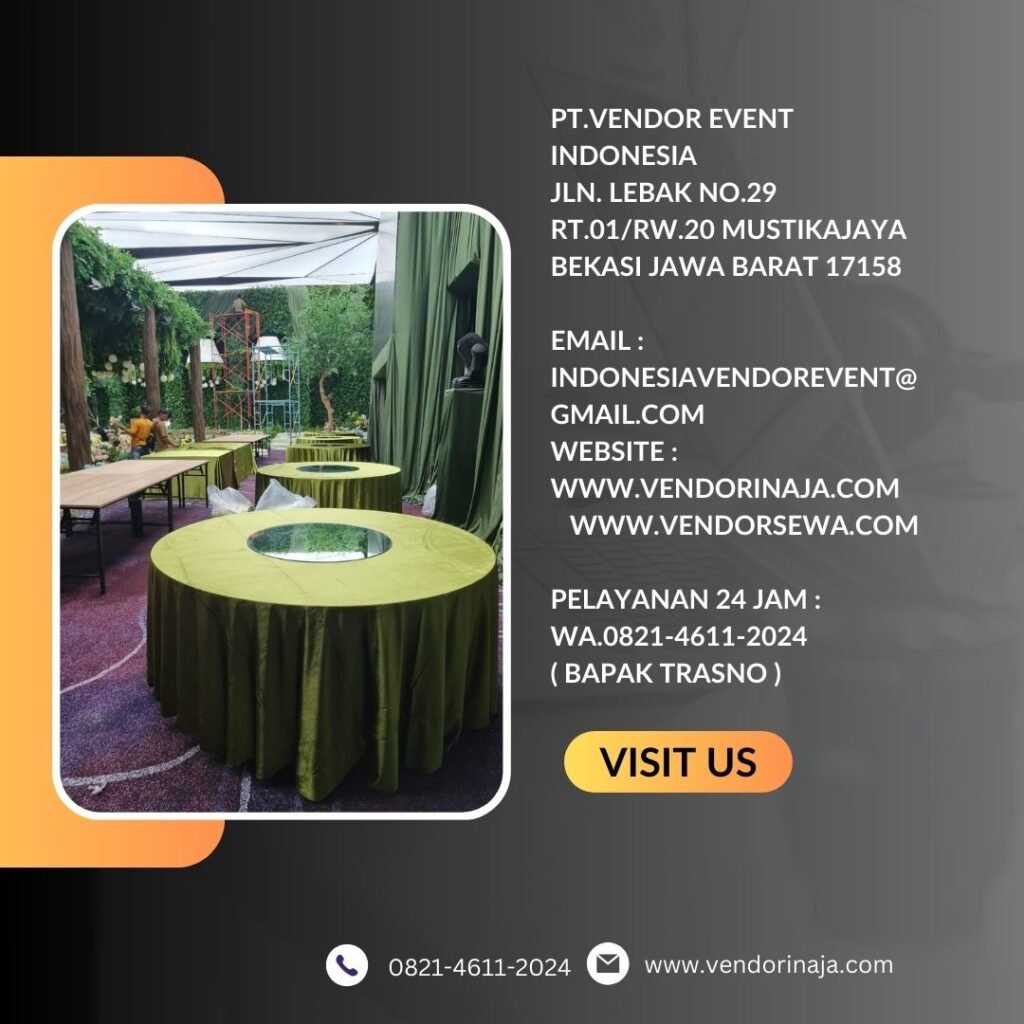 Jasa Dekorasi Ruangan,Tenda,Meja Kursi Jakarta