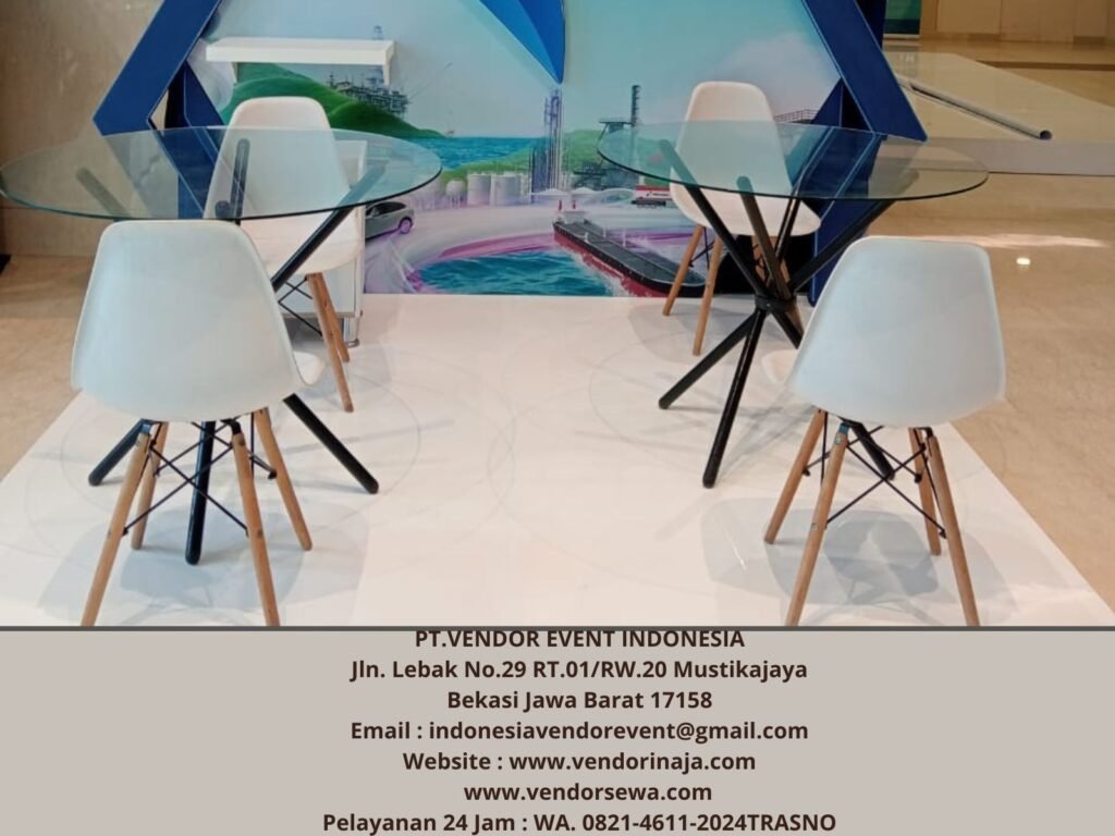 Sewa Meja Dealing Kaca, Kursi Scramble Area Jakarta
