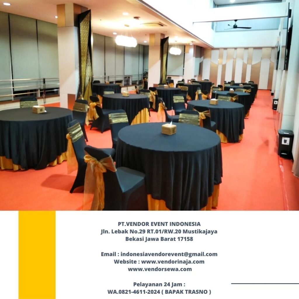 Sedia Sewa Meja Dan Kursi Untuk Event Wilayah Jakarta