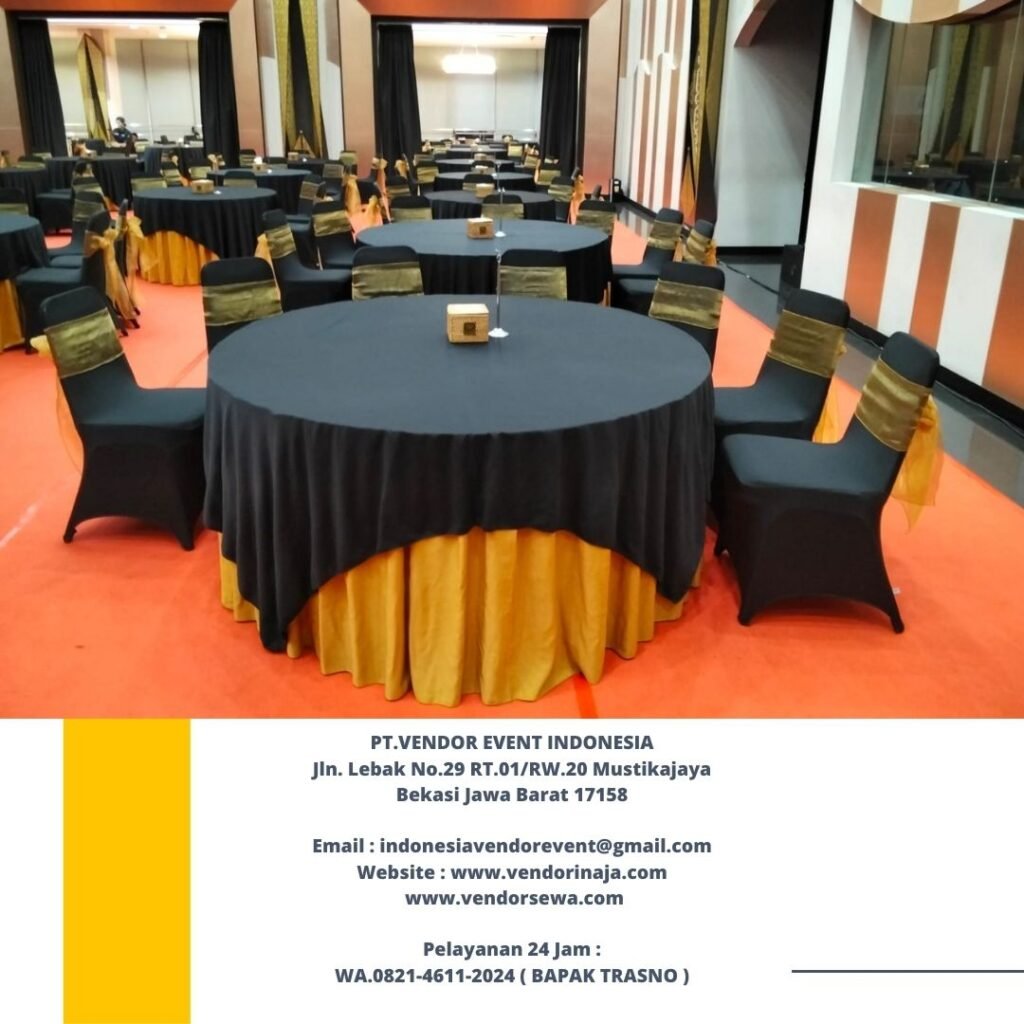 Sedia Sewa Meja Dan Kursi Untuk Event Wilayah Jakarta