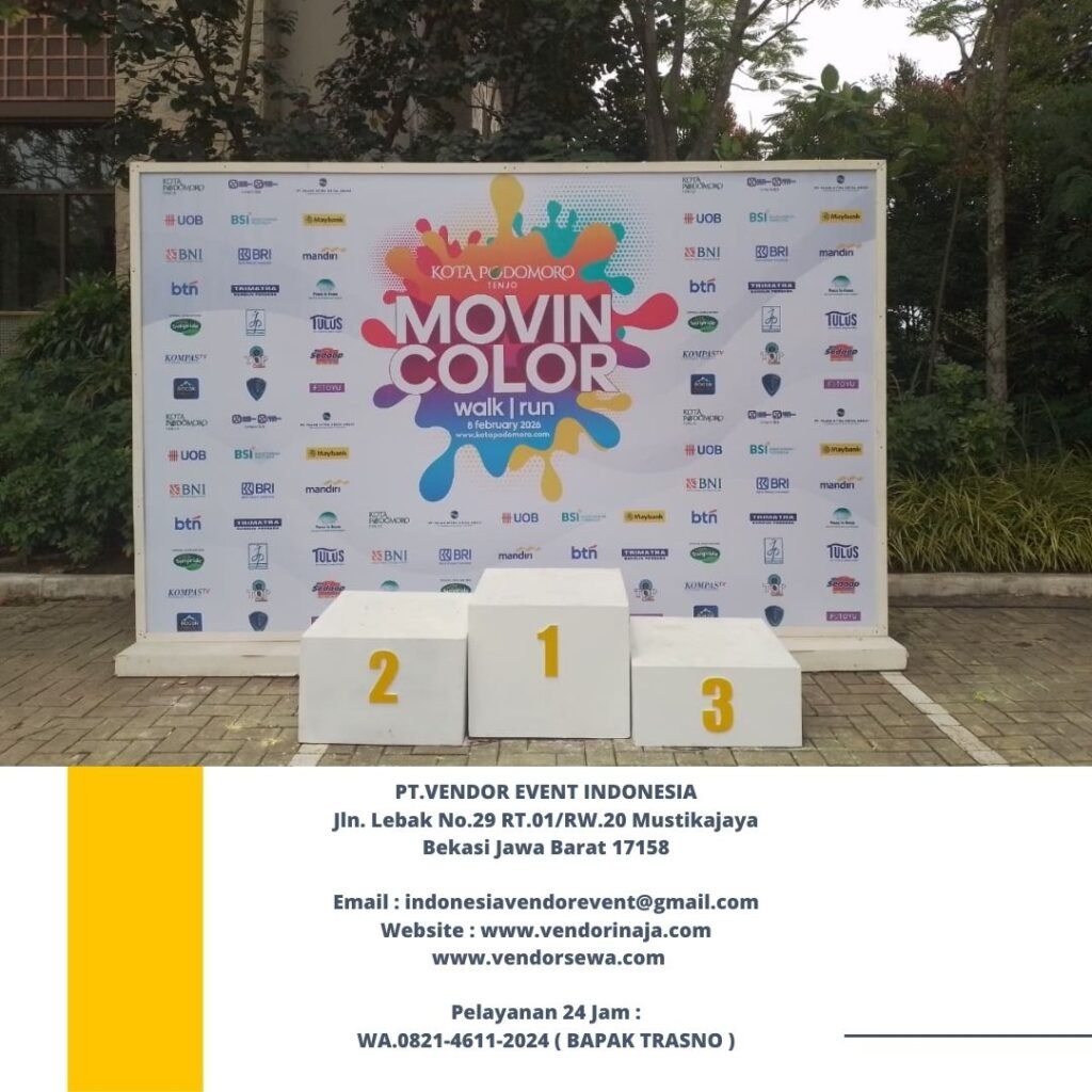Sewa Backdrop,Panggung Juara Dan Tenda Jakarta