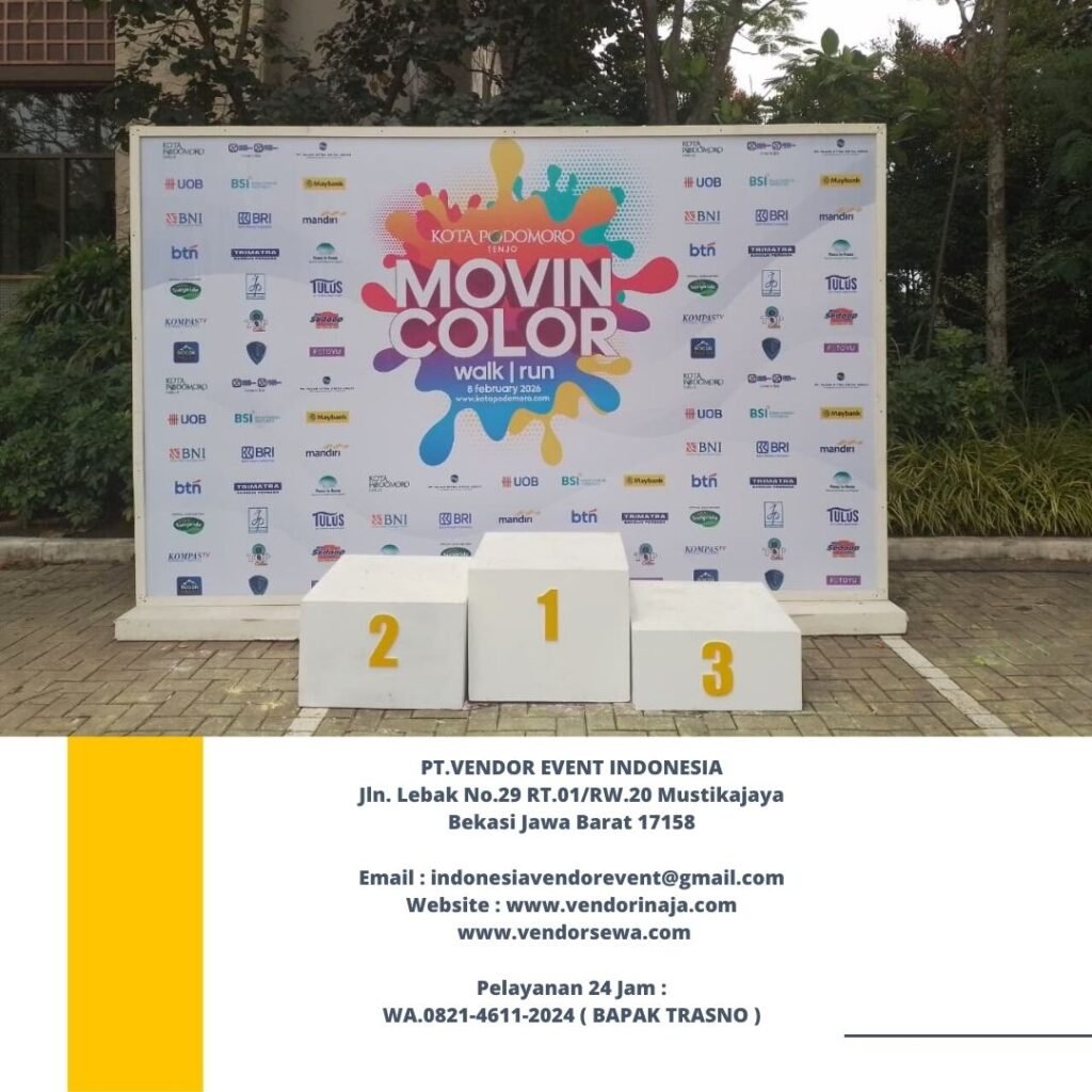 Sewa Backdrop,Panggung Juara Dan Tenda Jakarta