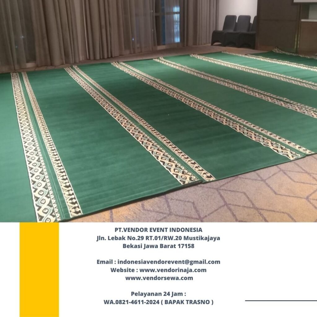 Sewa Karpet Panjang Sajadah Mushola Dan Masjid Di Jakarta