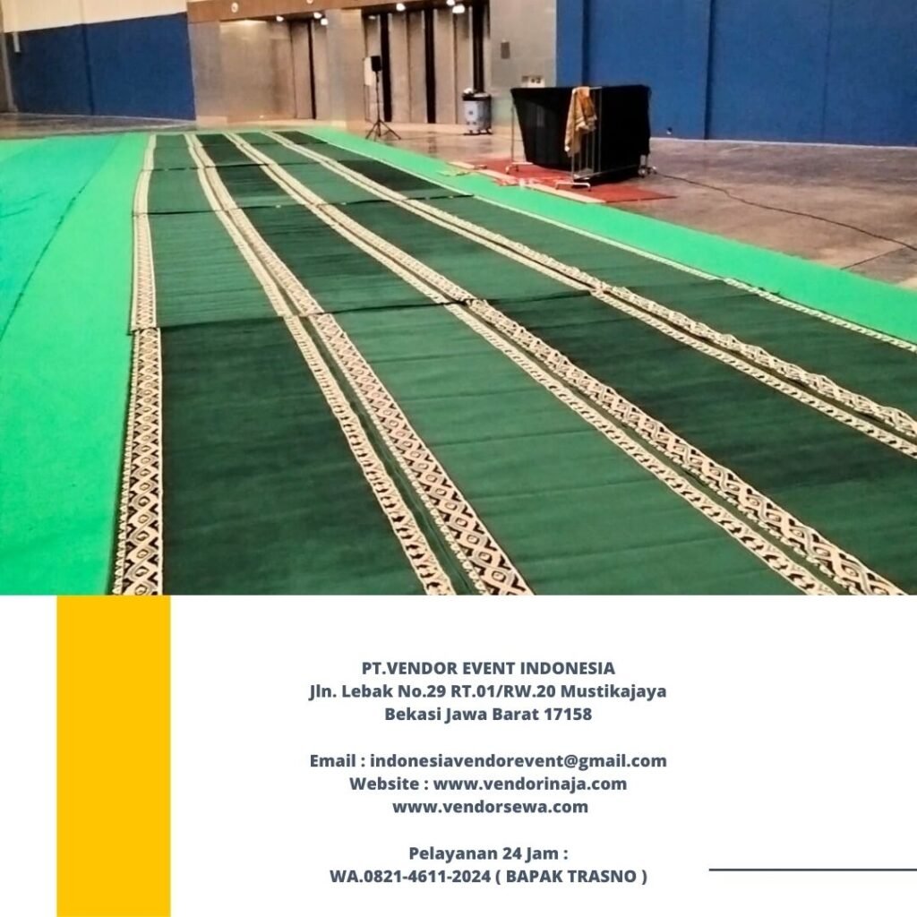 Sewa Karpet Panjang Sajadah Mushola Dan Masjid Di Jakarta