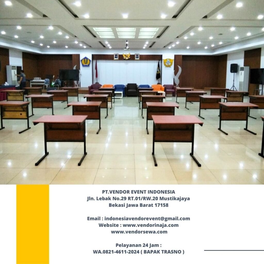 Sewa Meja Test Single Cokelat Event Area SCBD