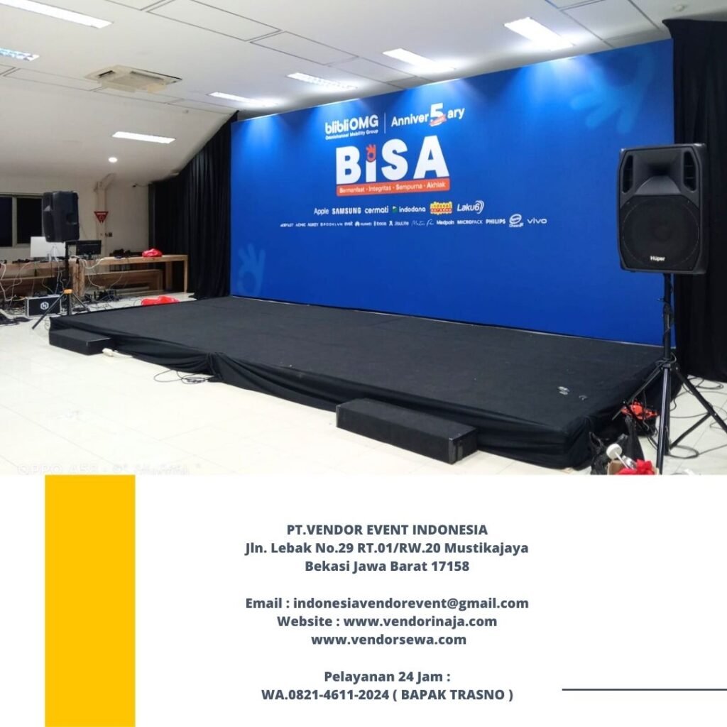 Sewa Panggung,Backdrop Dan Sofa Jakarta