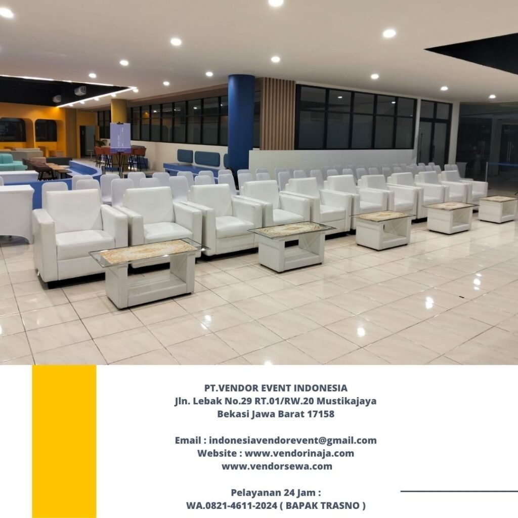 Sewa Sofa Warna Putih Type Double Dan single Area Depok