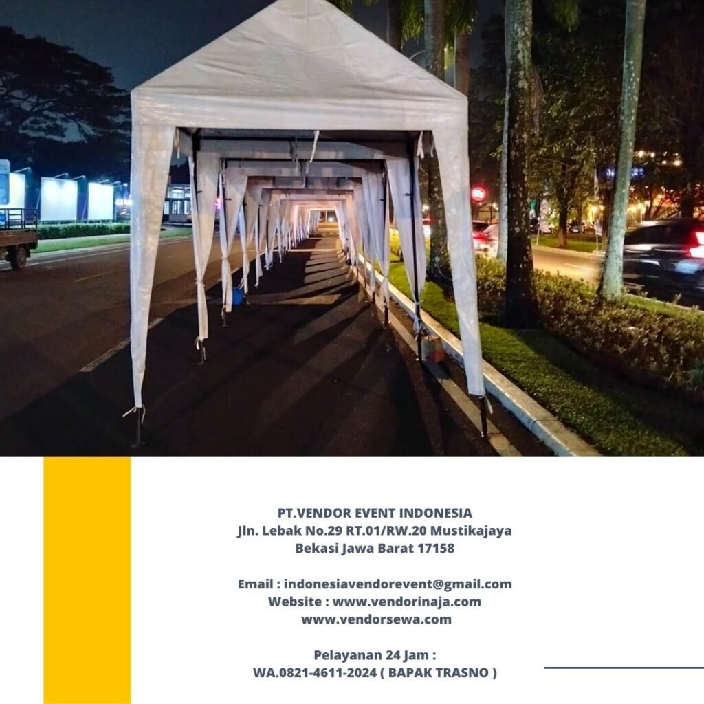 Sewa Tenda Bazar 2x2m Area Bogor