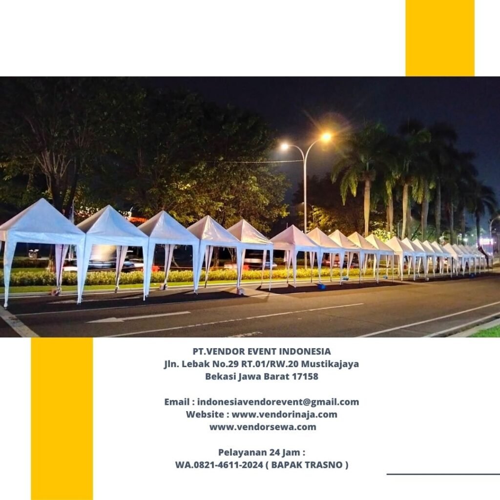 Sewa Tenda Bazar 2x2m Area Bogor