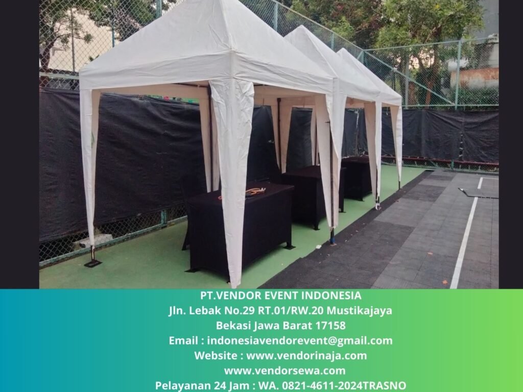 Sewa Tenda Bazar 2x2m Event Harvest Cileungsi Bogor