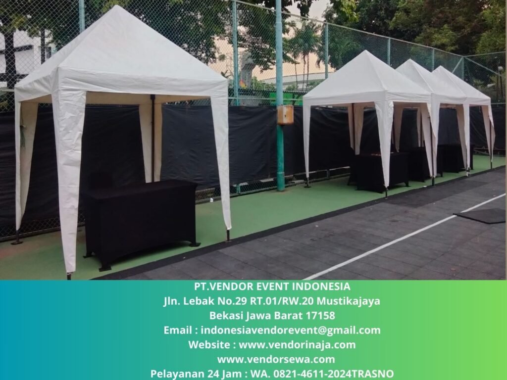 Sewa Tenda Bazar 2x2m Event Harvest Cileungsi Bogor