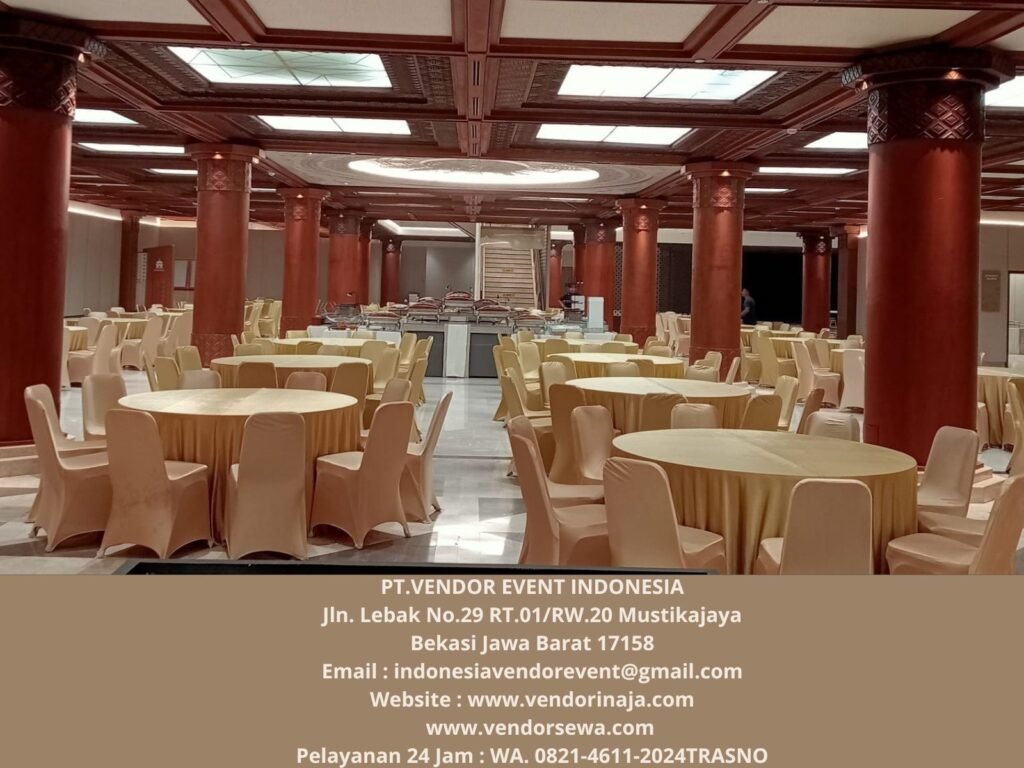 Rental Kursi Event Cover, Putih,Hitam,Merah,Biru,Gold Jakarta