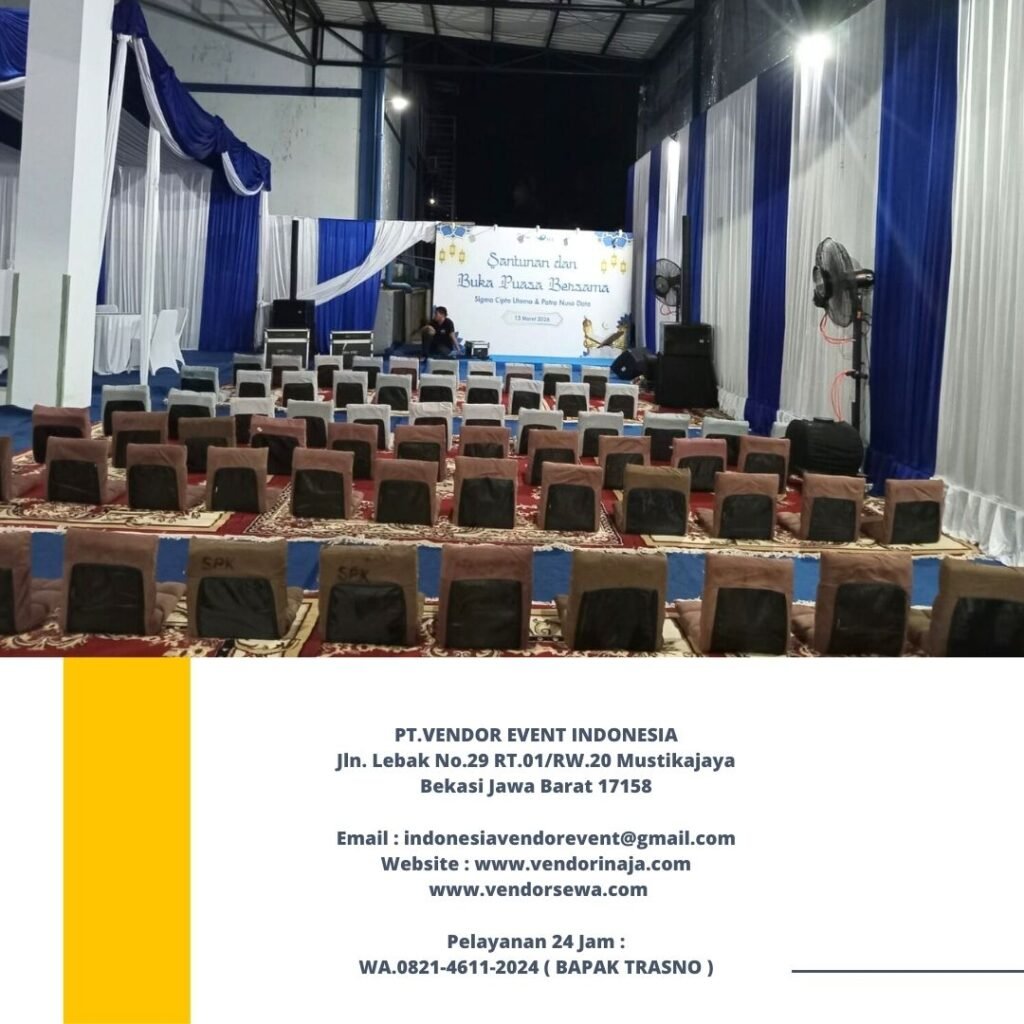 Rental Tenda Serut,Sofa Lesehan,Karpet Permadani Tangerang