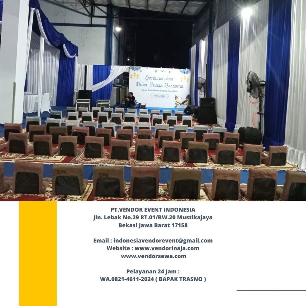 Rental Tenda Serut,Sofa Lesehan,Karpet Permadani Tangerang