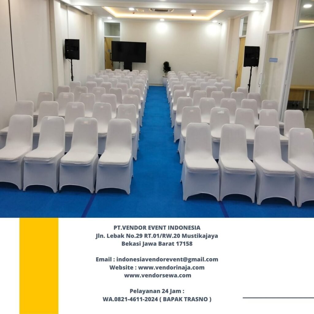 Sewa Kursi Futura Cover Putih Model Strict Jakarta